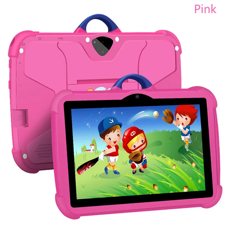 New 7 Inch Global Version 5G WiFi Kids Tablets Quad Core 4GB RAM 64GB ROM Educational Learning Tablet Pc Bluetooth 4000mAh