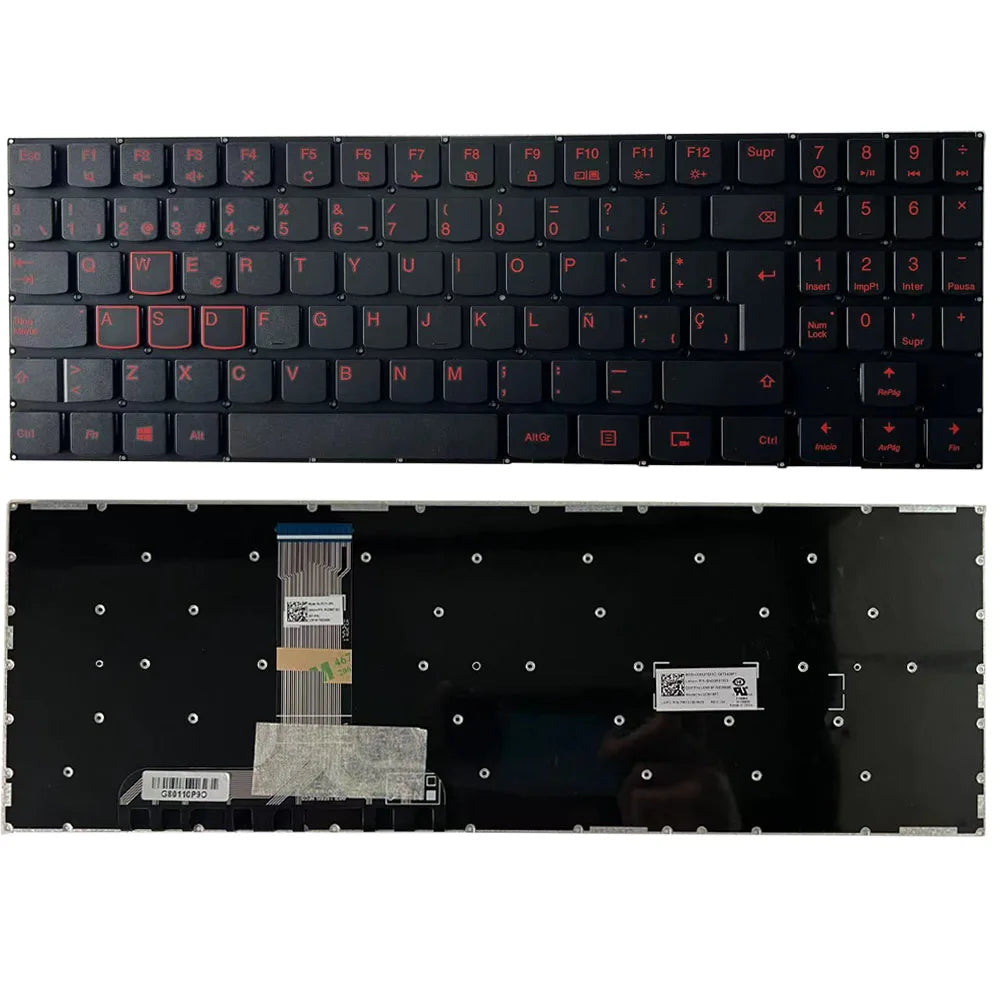 New Backlit Spanish/Latin Keyboard For Lenovo Legion Y530-15ICH Y540-15IRH Y720-15IKB Y520-15IKB Y540-17IRH R720-15IKB SP/LA