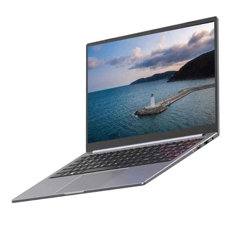 15.6 Inch Laptop Intel Core i9-12900H/i7-1255U Windows 11 Por 2*DDR4 64GB 2*M.2 2TB SSD Ultrabook Computer Fingerprint Unlock