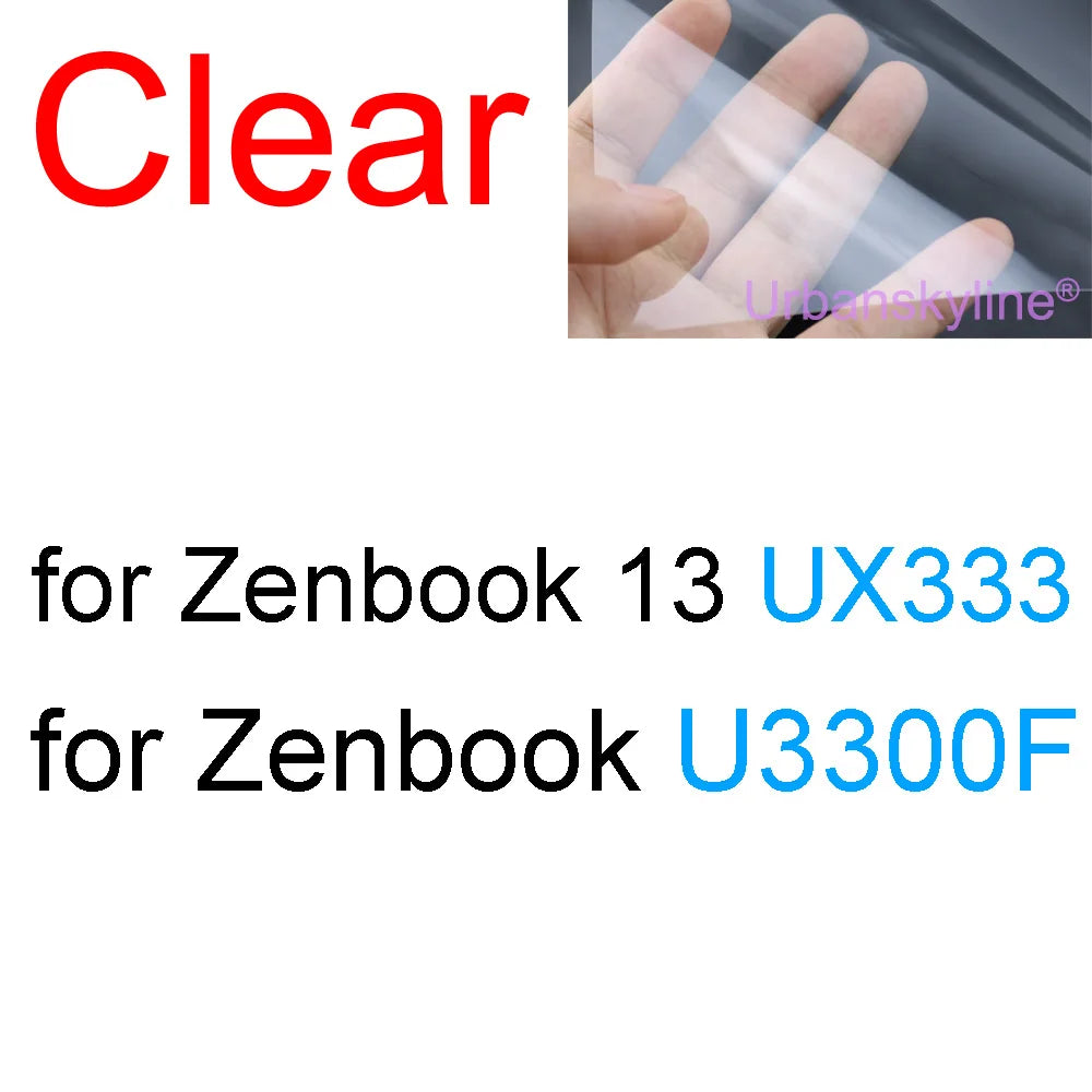 Screen Protector for ASUS Zenbook 13 Pro 14 15 Flip UX3405 UX5304 UM3406 UM3504 UX6404 OLED HD Clear Matte Frosted Film