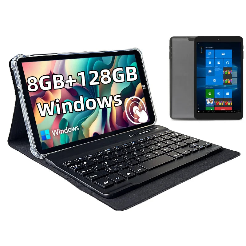 Big Sales 8 INCH 64 Bit X64 System Windows 10 Pocket Tablet PC 8GB RAM 128GB ROM AR3 Dual Cameras Quad Core