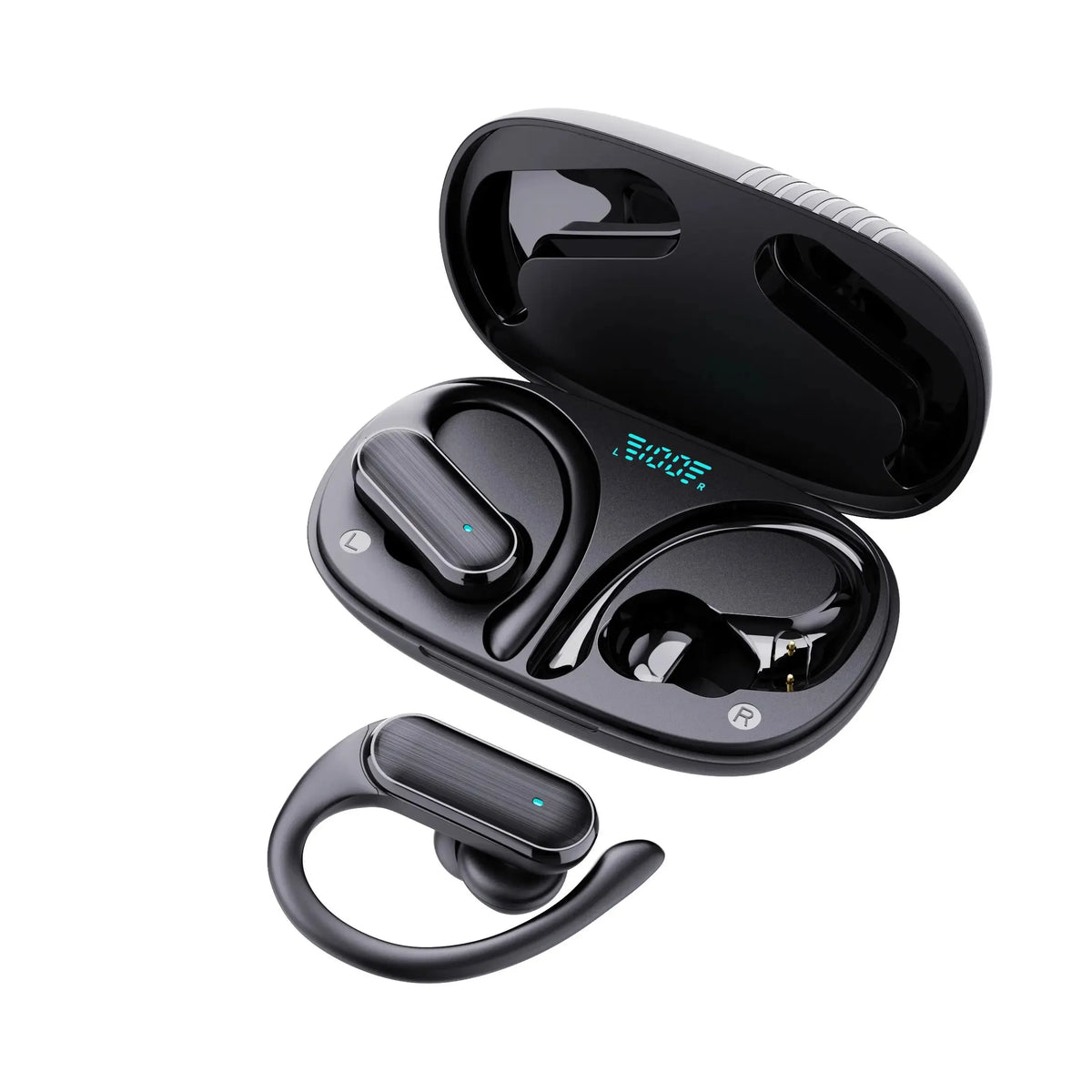 Lenovo A520 Open-Ear Wireless Earbuds with LED Power Display