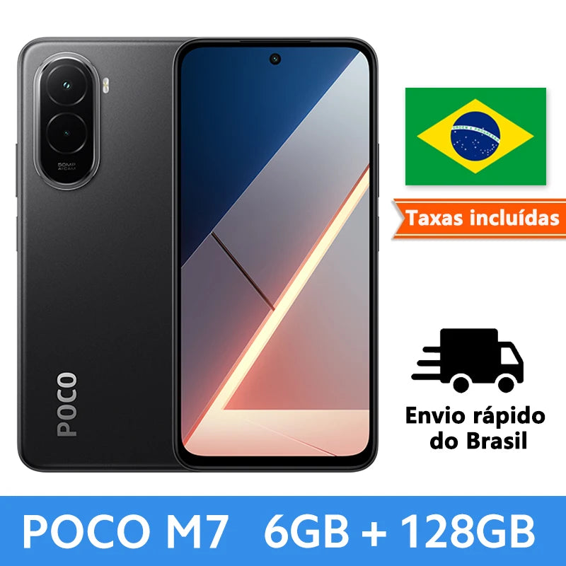 POCO M7 Global Version – Snapdragon 685, 6.9" FHD+ Display, 7000mAh, 33W Fast Charge, NFC