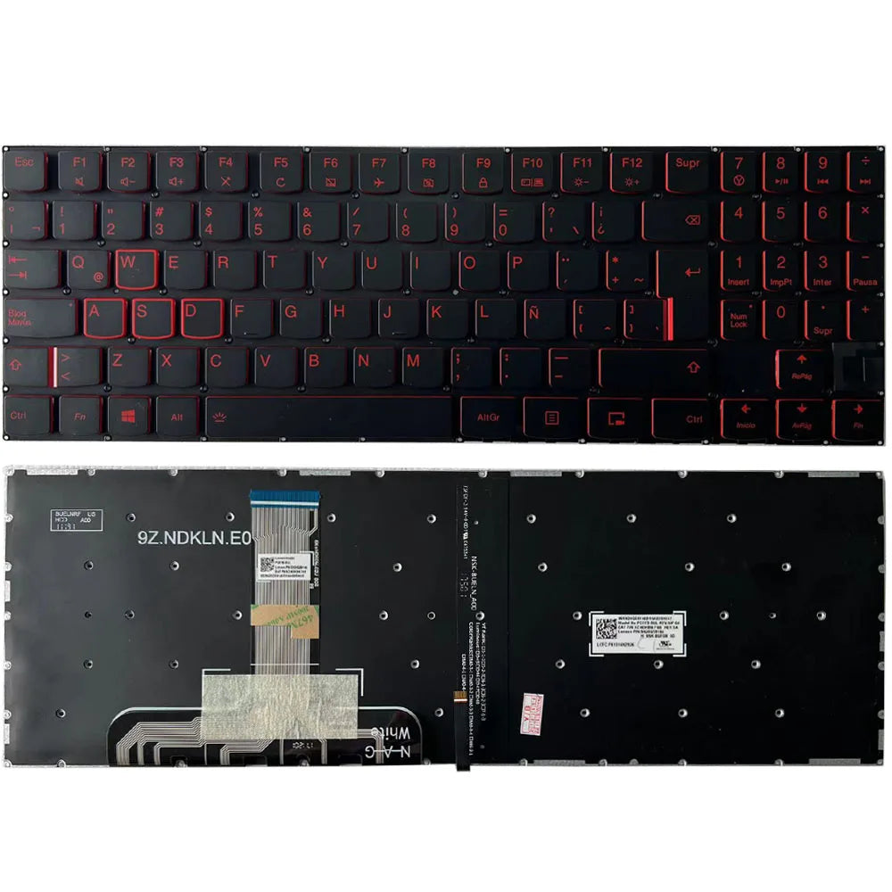 New Backlit Spanish/Latin Keyboard For Lenovo Legion Y530-15ICH Y540-15IRH Y720-15IKB Y520-15IKB Y540-17IRH R720-15IKB SP/LA