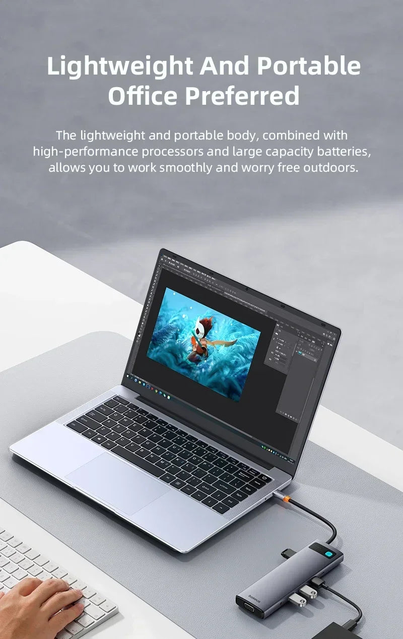 XIANGMEI 14.1" Laptop – Intel i7, 12GB RAM, Up to 2TB SSD, Windows 11
