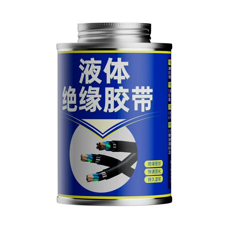 150ml Liquid Electrical Tape Waterproof Insulating Tape Sealant Electrical Wire Cable Coat Repair Glue Liquid Insulation Glue