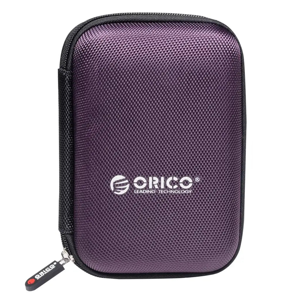 ORICO 2.5 Inch HDD Protection Box Bag Case for External Portable HDD Portable Bag Hard Drive Power Bank USB Cable