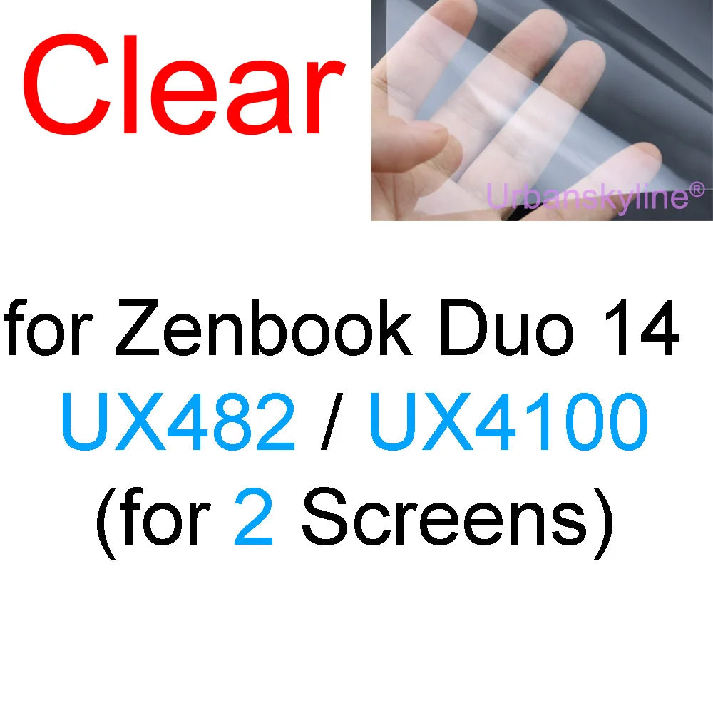 Screen Protector for ASUS Zenbook 13 Pro 14 15 Flip UX3405 UX5304 UM3406 UM3504 UX6404 OLED HD Clear Matte Frosted Film