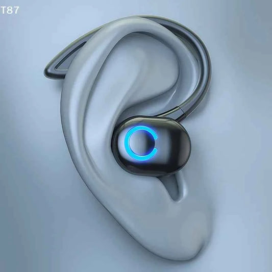 Wireless Bluetooth Ear-Hook Earbuds with Noise Cancelling and HD Mic