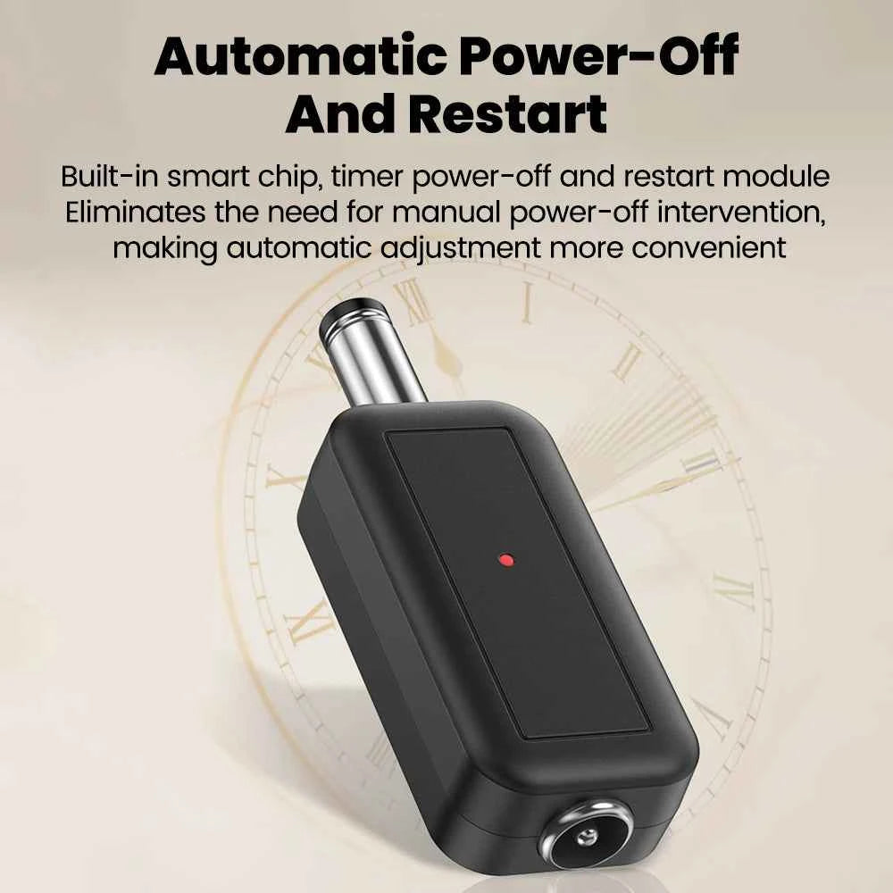 Smart Timer Router, 24-hour Automatic Restart Device, DC WiFi Auto-restart Router