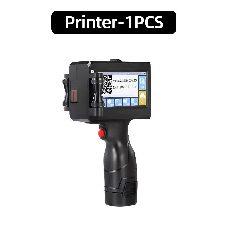 2588 2588+ JS10 12.7mm Portable Printers Handheld Inkjet Printer Text QR Barcode Batch Number Logo Image Date Printing Machine
