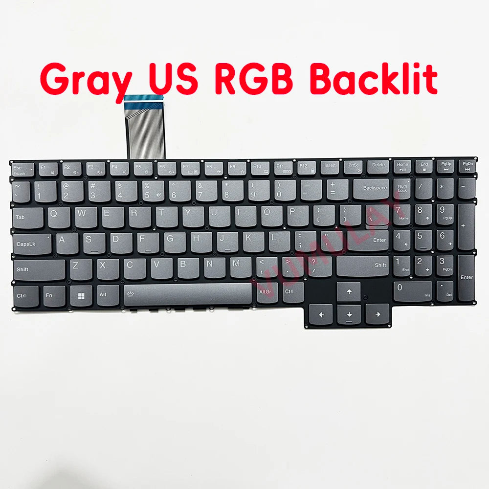 US/RU Backlit Keyboard for Lenovo Legion 5 Pro 16ITH6 16ITH6H 16ACH6 16ACH6H 16ARH7 16ARH7H 16IAH7 16IAH7H 82RF 82JD 82JQ 82RG