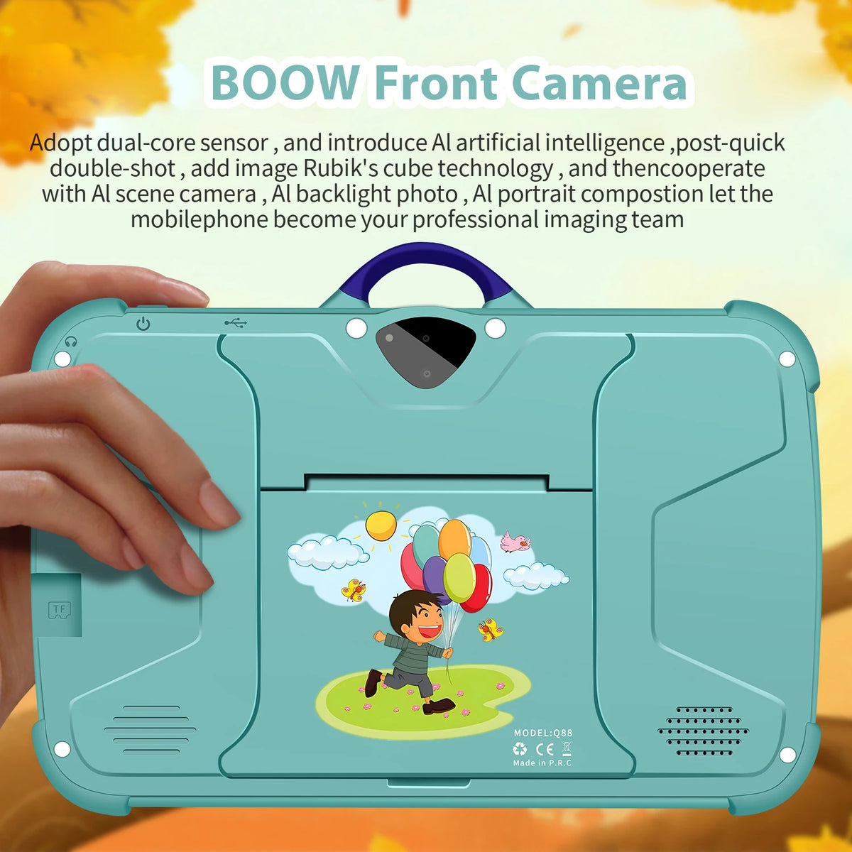 New 7 Inch Global Version 5G WiFi Kids Tablets Quad Core 4GB RAM 64GB ROM Educational Learning Tablet Pc Bluetooth 4000mAh