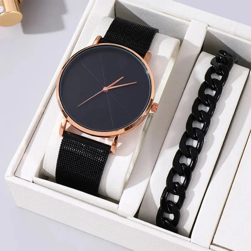 Mens Fashion Business Quartz Wristwatch Fashion Calendar Men Watch Mesh Belt Men Luxury Silvery Bracelet Watches