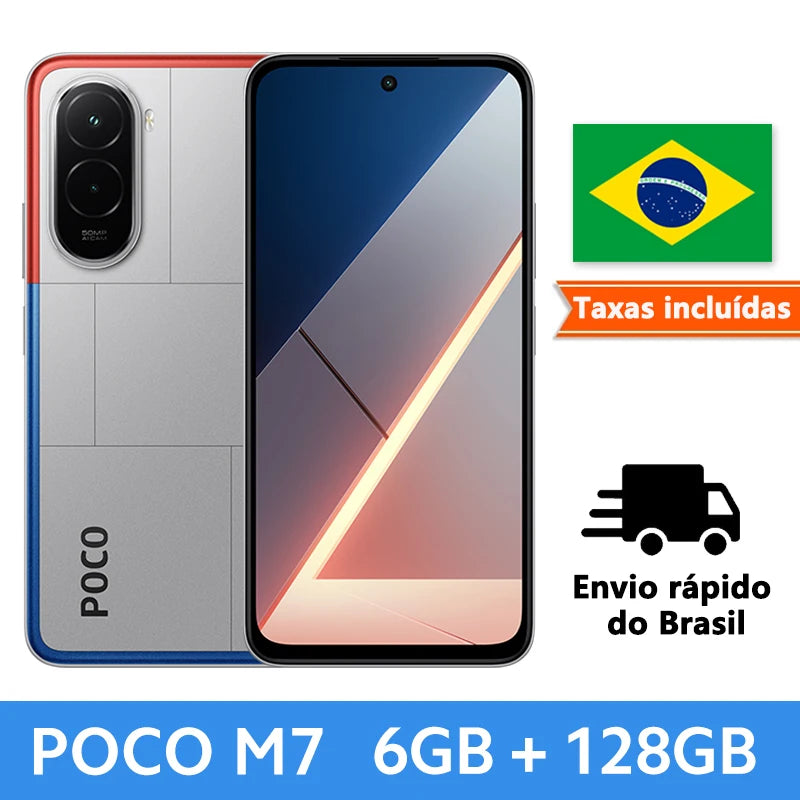 POCO M7 Global Version – Snapdragon 685, 6.9" FHD+ Display, 7000mAh, 33W Fast Charge, NFC