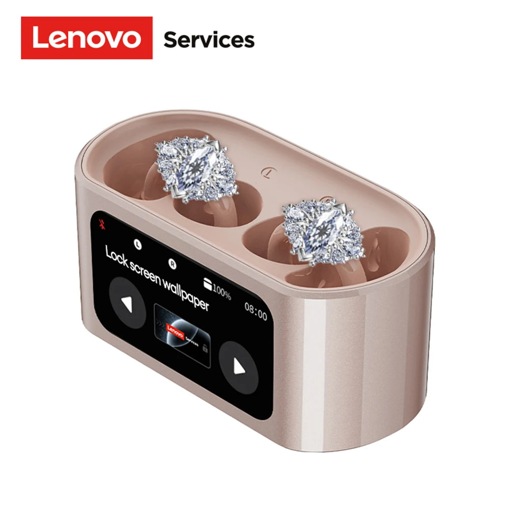 Lenovo RS105 Ear Clip Wireless Earphones with LCD Touchscreen and Bluetooth 6.0