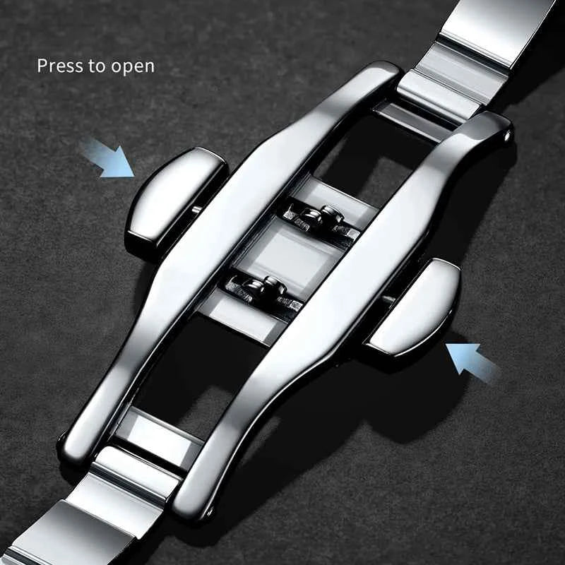 LIGE 2026 new simple men's watch fashion stainless steel Top luxury clock calendar luminous waterproof watches for men reloj+BOX