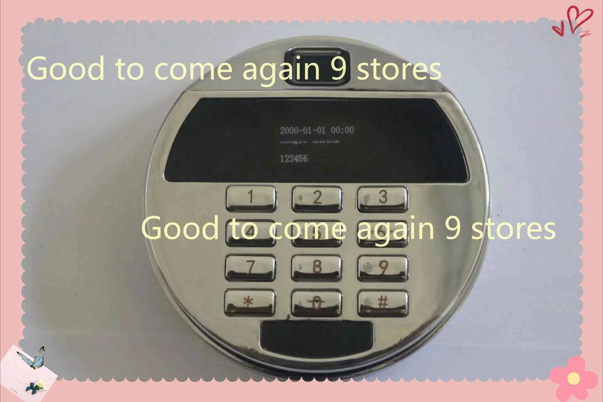 Vault Password Lock Safe Fingerprint Combination Round Gun File Cabinet Safe Electronic Locks