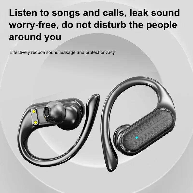 Lenovo A520 Open-Ear Wireless Earbuds with LED Power Display