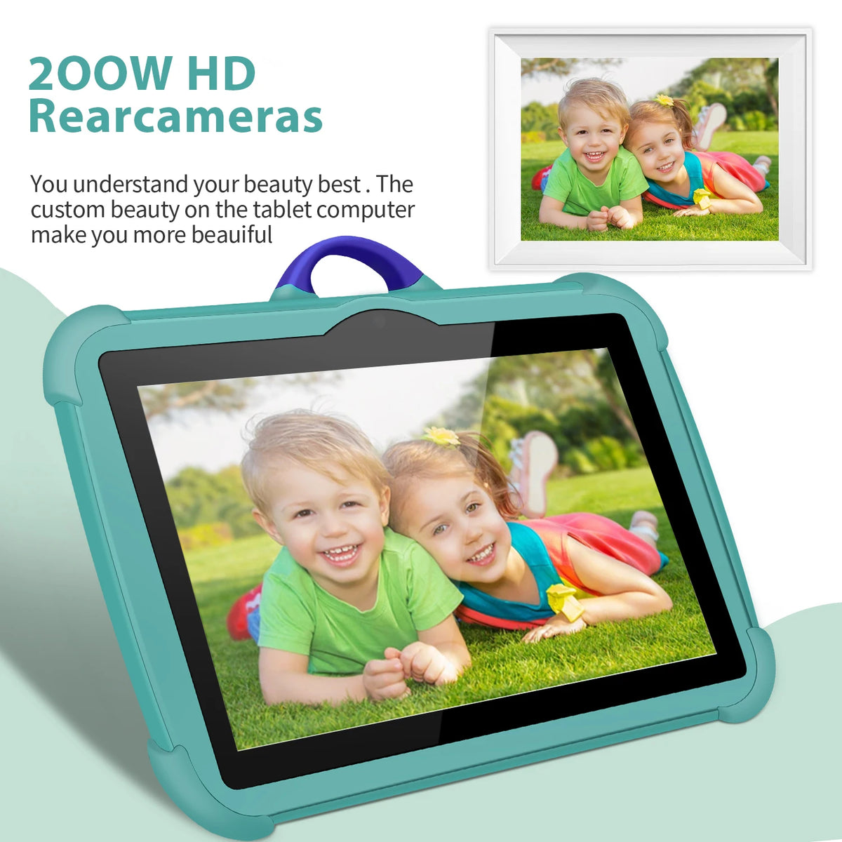 New 7 Inch Global Version 5G WiFi Kids Tablets Quad Core 4GB RAM 64GB ROM Educational Learning Tablet Pc Bluetooth 4000mAh