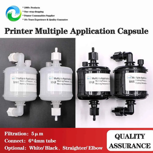 Inkjet Printer Parts Capsule Ink Filter for Liyu Myjet Vista Solvent Printer Big Filter Multiple Application Capsule