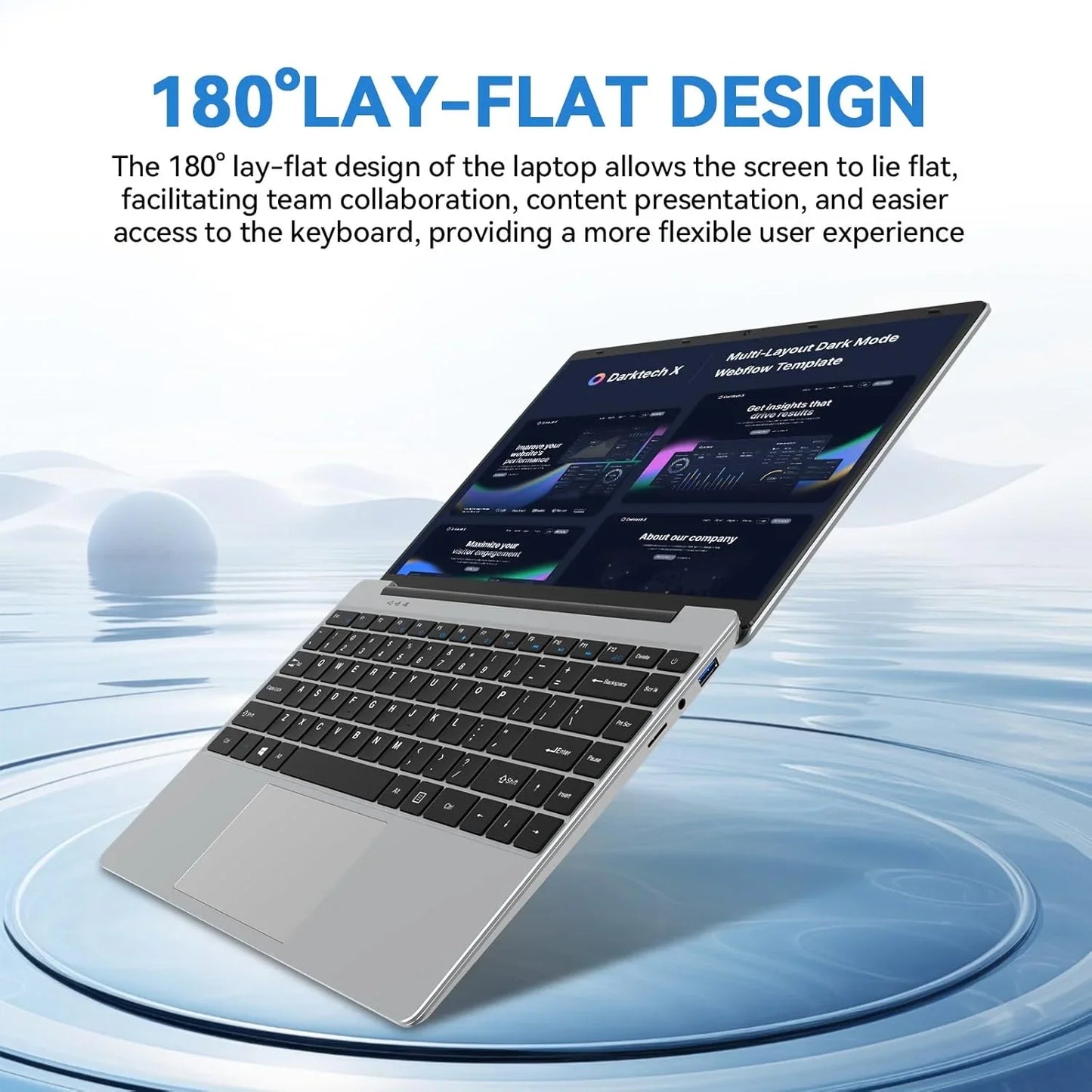 Ultra Slim 14.1" Laptop – Intel Core i9-10980HK, 16GB RAM, 2TB SSD, Windows 11 Pro, Office & Study