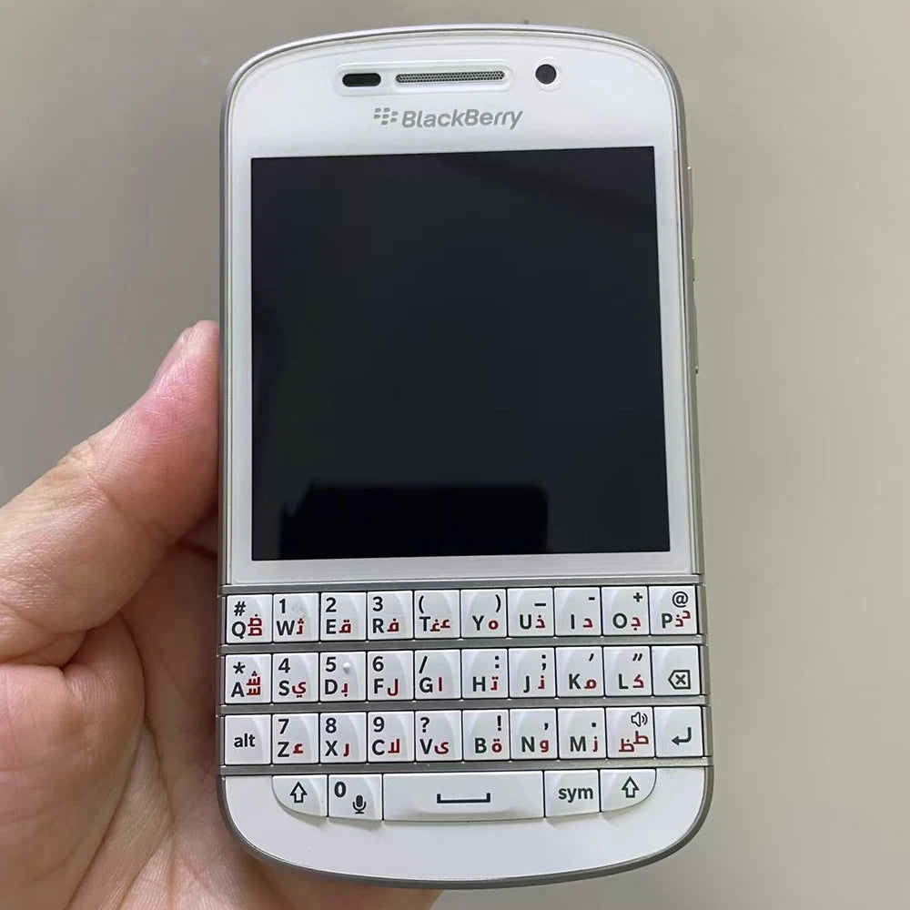 BlackBerry Q10 Unlocked – 4G LTE, 3.1" Display, 2GB RAM, 16GB, 8MP, QWERTY Keyboard