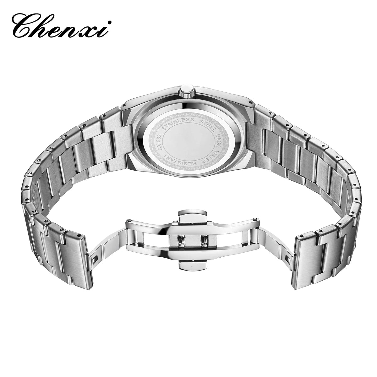 Chenxi 683 Men Casual Simple Sport Military Quartz Calendar Wrist Watch for Man Business Waterproof Male Clock Relogio Masculino