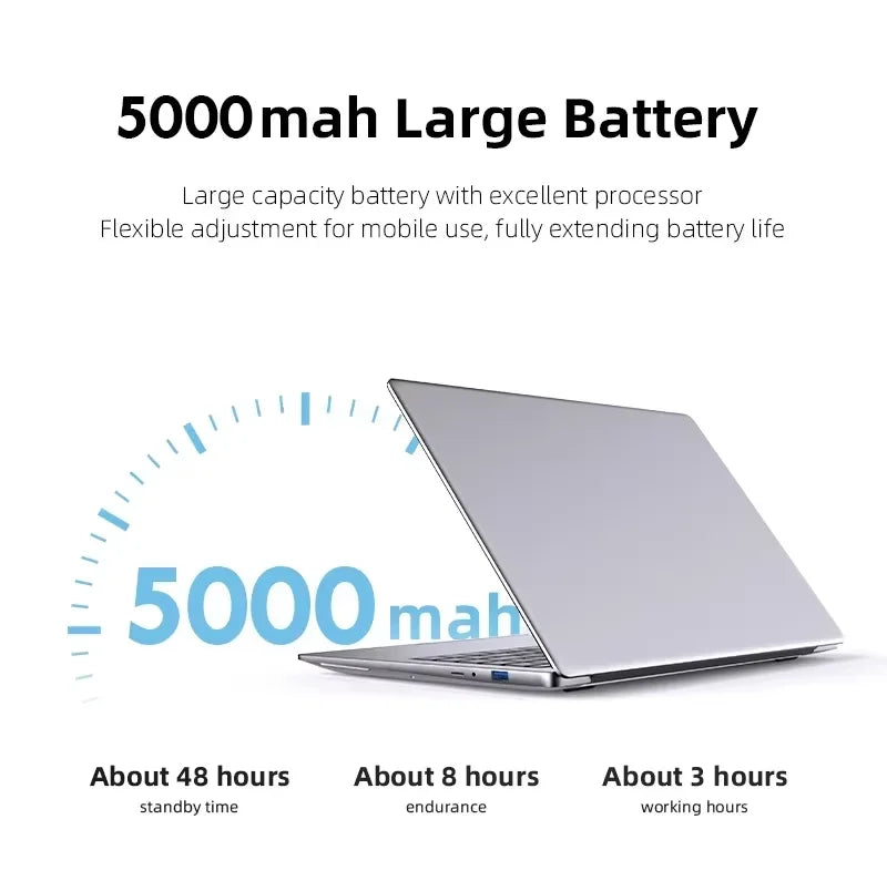 XIANGMEI 14.1" Laptop – Intel i7, 12GB RAM, Up to 2TB SSD, Windows 11