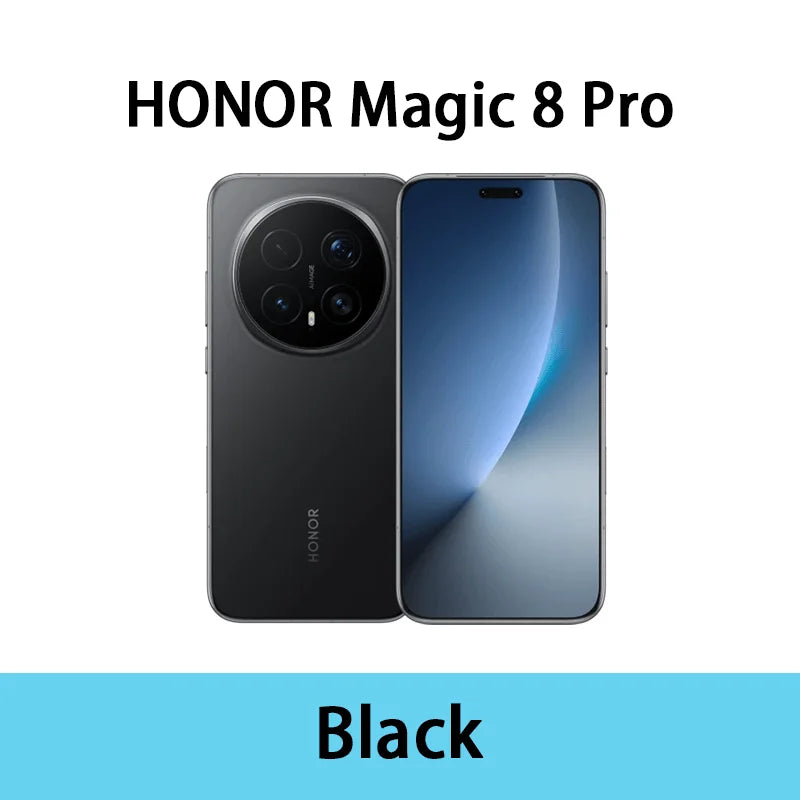 Honor Magic 8 Pro 5G Global – Snapdragon 8 Elite, 200MP Camera, 6270mAh, 100W Charge, 6.71" OLED, NFC