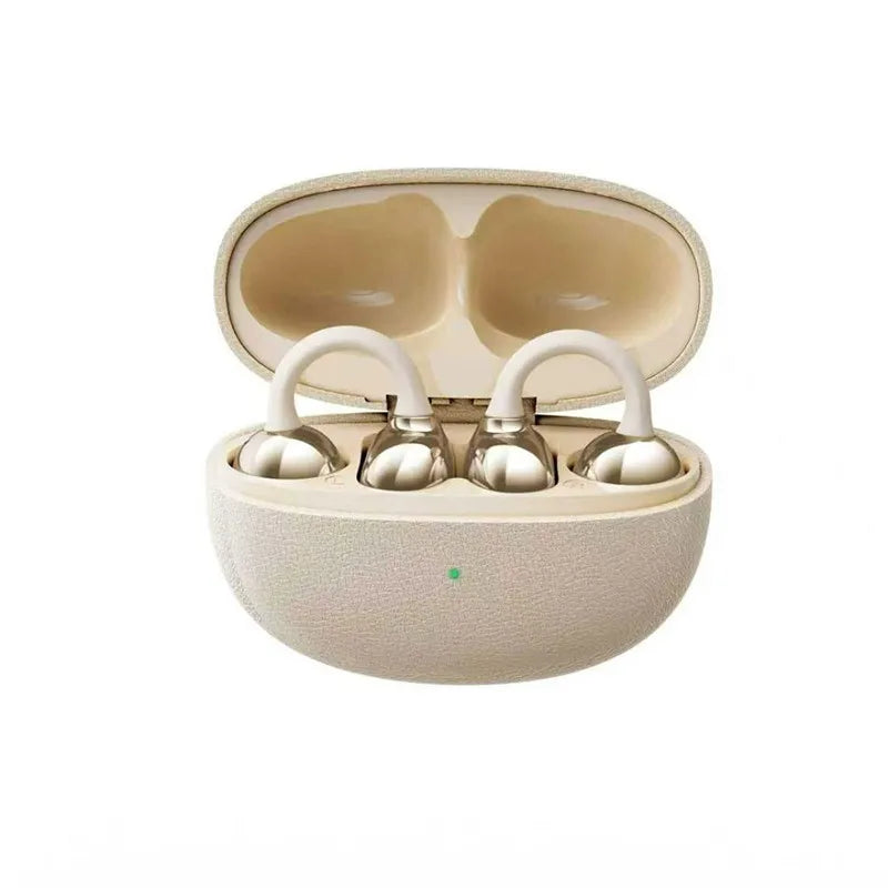 KEBIDUMEI Clip-on Open Ear Bluetooth 6.0 Wireless Earbuds