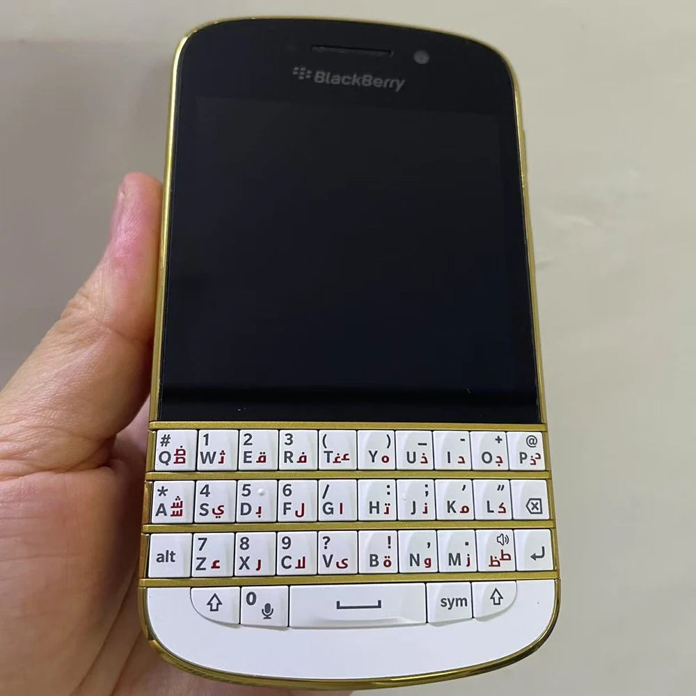 BlackBerry Q10 Unlocked – 4G LTE, 3.1" Display, 2GB RAM, 16GB, 8MP, QWERTY Keyboard