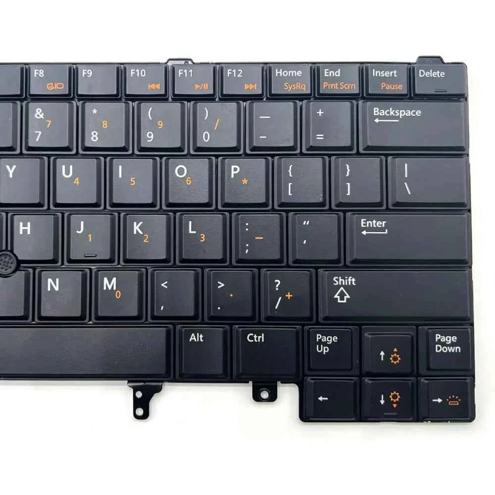 US Layout Replacement Keyboard with Backlight Pointer for Dell Latitude E5420 E5430 E6220 E6320 E6330 E6420 E6430 E6440 Series
