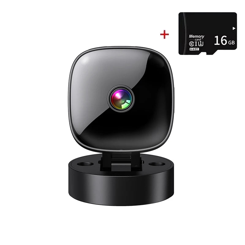 HD WiFi Mini Security Camera – Remote Video Monitor for Smart Home Surveillance