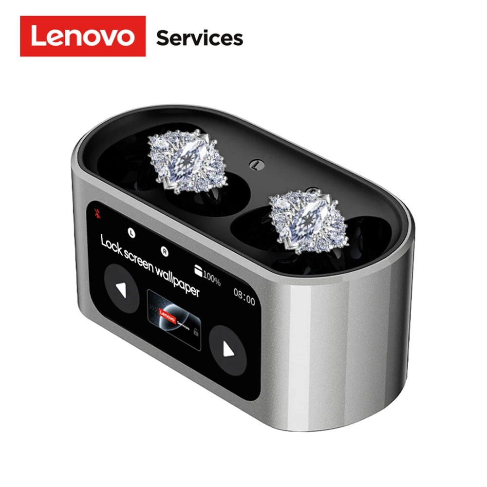 Lenovo RS105 Ear Clip Wireless Earphones with LCD Touchscreen and Bluetooth 6.0