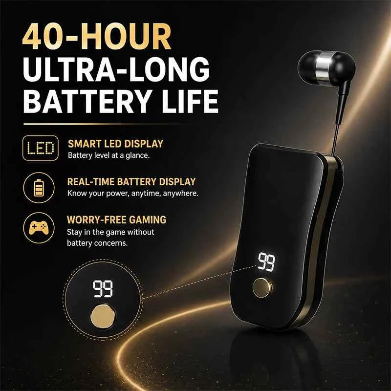 X-100-In-ear Smart Headphones, Wireless Headphones, Sports Headphones, Business Car Headphones, Music Headphones, Retractable