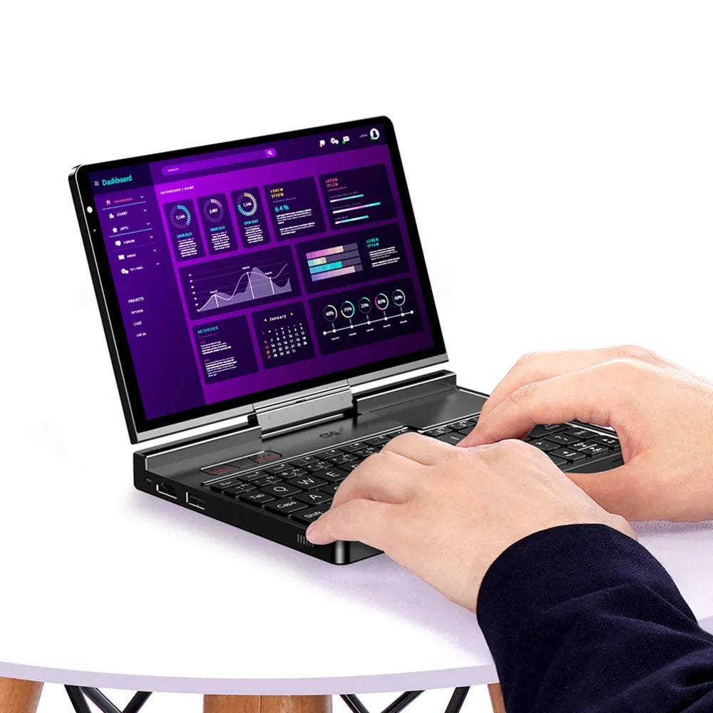 GPD Pocket 4 Mini Gaming Laptop – Up to 64GB RAM, Up to 2TB SSD, Touch Screen, Windows 11, Portable PC