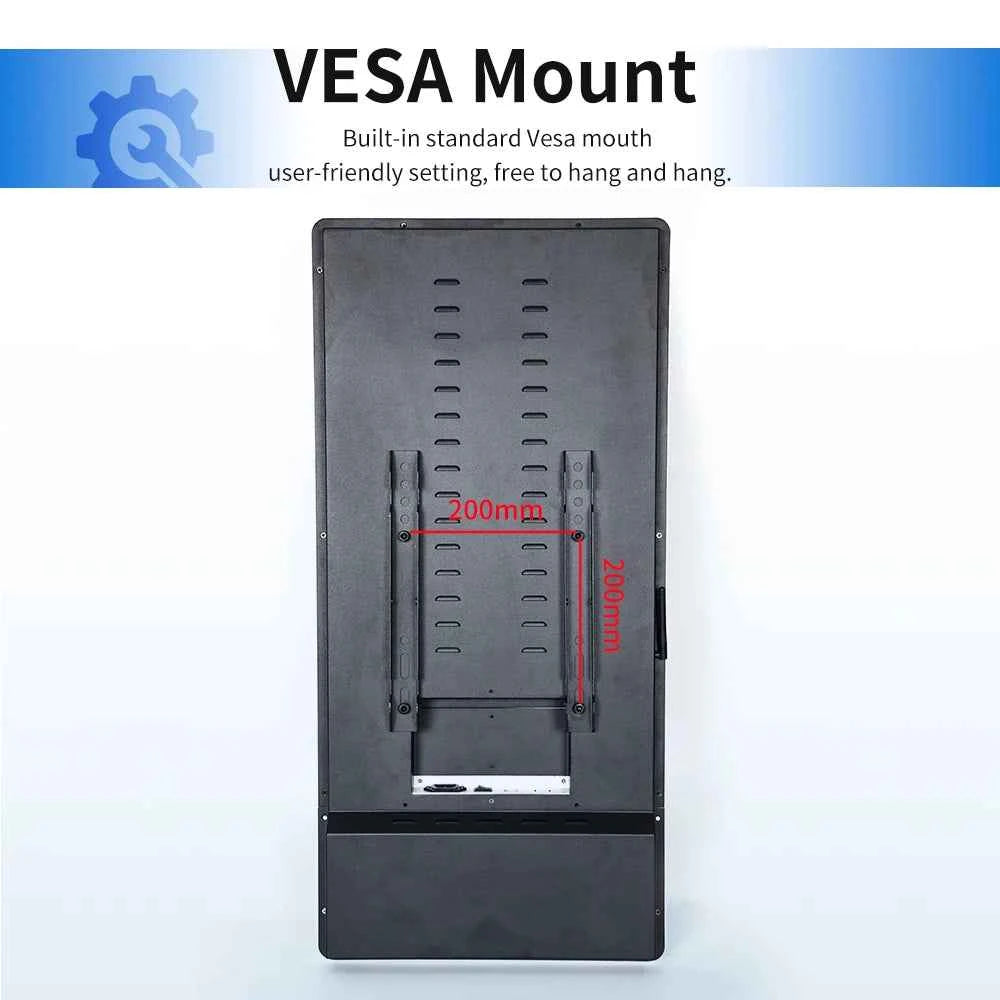 TouchWo 15.6 21.5 23.8 Inch Wall Mount Touch Screen AIO Computer Touchscreen Self Service Checkout Ordering Ticket Payment Kiosk