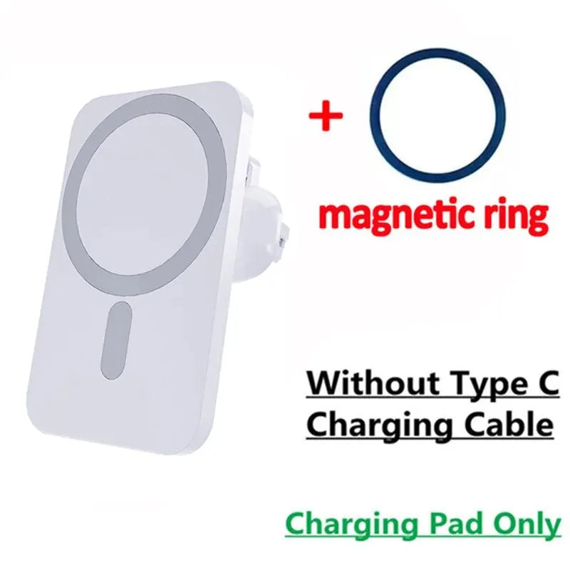 Magnetic Wireless Car Charger Mount for iPhone 12-17 Pro Max