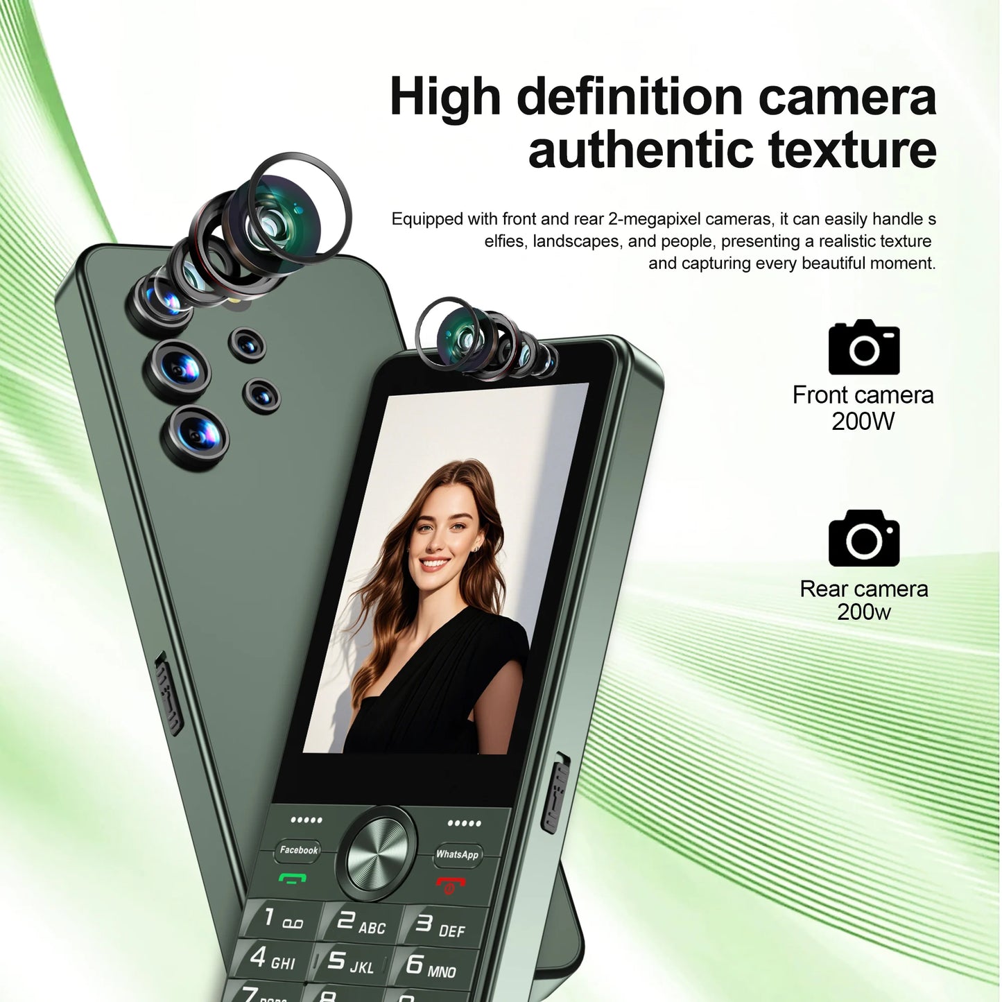 SERVO F25 PRO 4G Smartphone – Android, 3.5" Touch Screen, 2GB+16GB, Dual SIM, FM Radio, Play Store