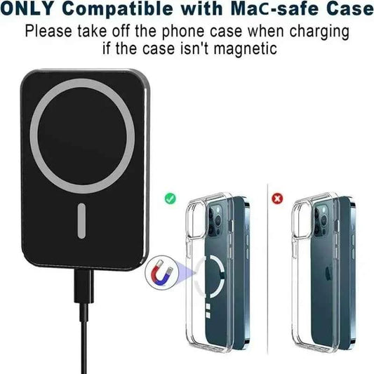 15W Magnetic Wireless Car Charger Mount for iPhone 15 14 13 12 and Xiaomi