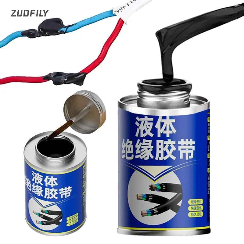 150ml Liquid Electrical Tape Waterproof Insulating Tape Sealant Electrical Wire Cable Coat Repair Glue Liquid Insulation Glue