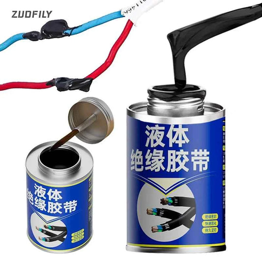 150ml Liquid Electrical Tape Waterproof Insulating Tape Sealant Electrical Wire Cable Coat Repair Glue Liquid Insulation Glue