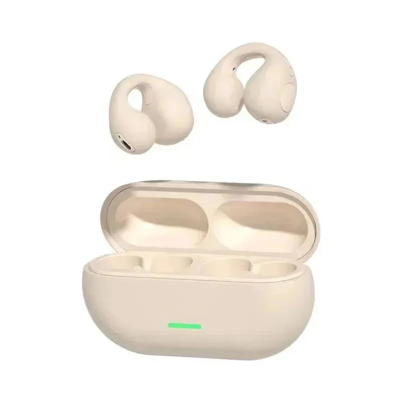 Bone Conduction Ear-Clip Wireless Bluetooth Headphones