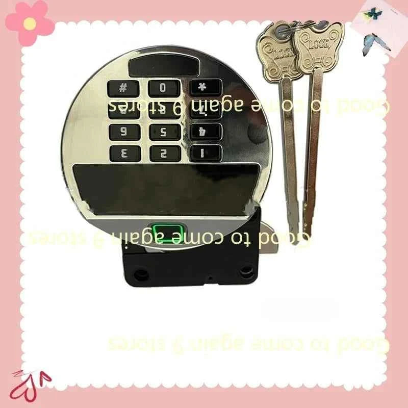 Vault Password Lock Safe Fingerprint Combination Round Gun File Cabinet Safe Electronic Locks