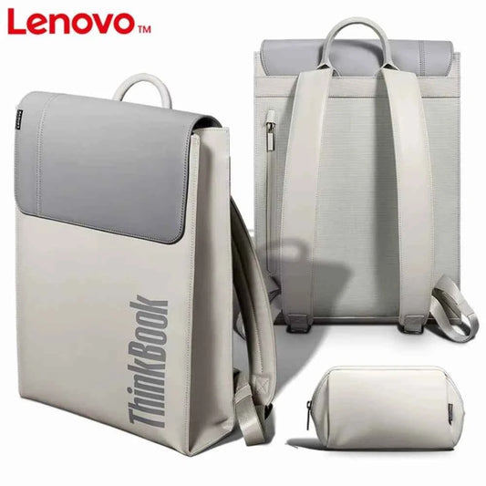 Lenovo Original ThinkBook Backpack TB530-B 15.6-inch Large Capacity Laptop Bag 16 Inches Thinkplus Fashion Geometry Backpack
