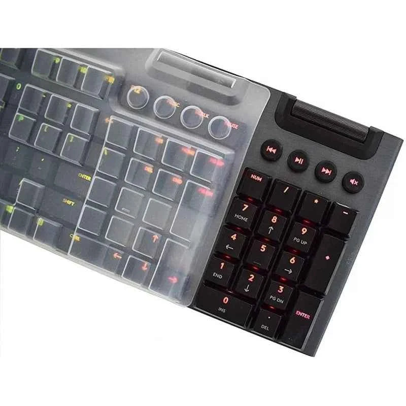 For Logitech G915 G913 TKL 87 keys / G913 G813 109 keys Mechanical Gaming Silicone Desktop keyboard Cover Skin Protector Film