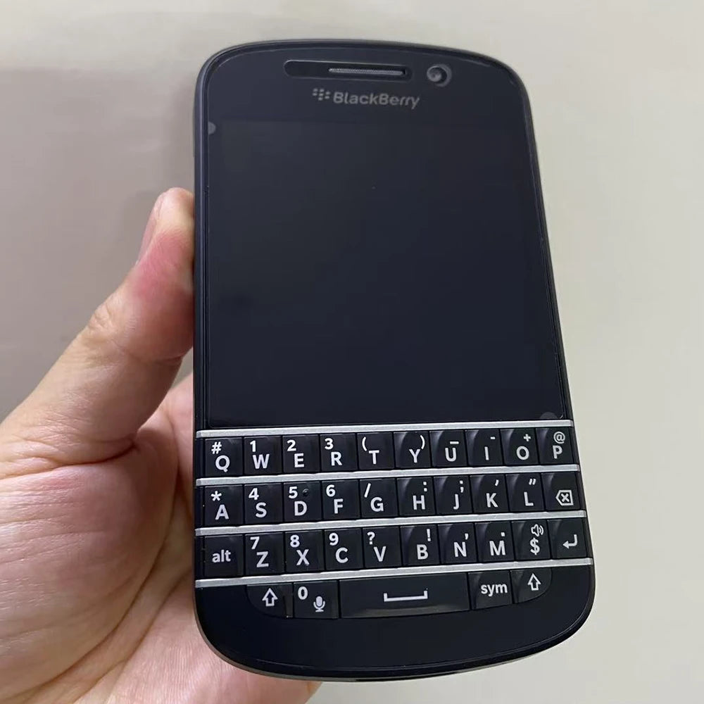 BlackBerry Q10 Unlocked – 4G LTE, 3.1" Display, 2GB RAM, 16GB, 8MP, QWERTY Keyboard