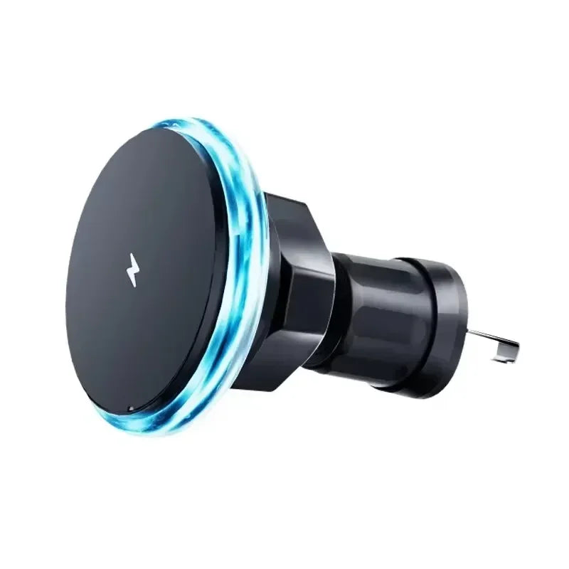 RGB Magnetic Wireless Car Charger for iPhone 12-16 Pro Max