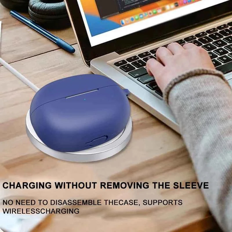 Shockproof Silicone Case for EarFun Clip Wireless Earbuds